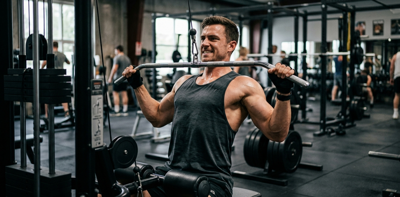 Row Pullover Lat Ladder